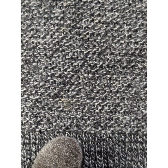 Smartwool Sweater Mens Large Merino Wool Blend Partial Zip Pullover Gray - Picture 7 of 15